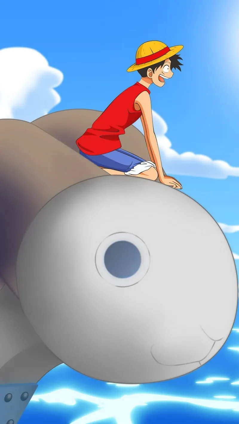 Luffy dễ thương khiến bạn tan chảy