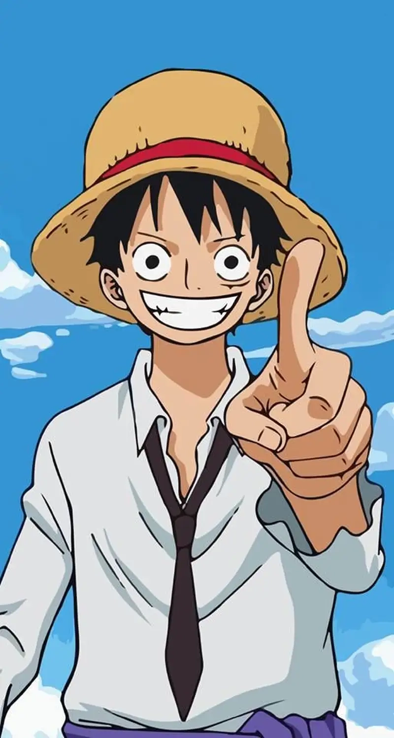 Luffy hair kiểu tóc đặc trưng