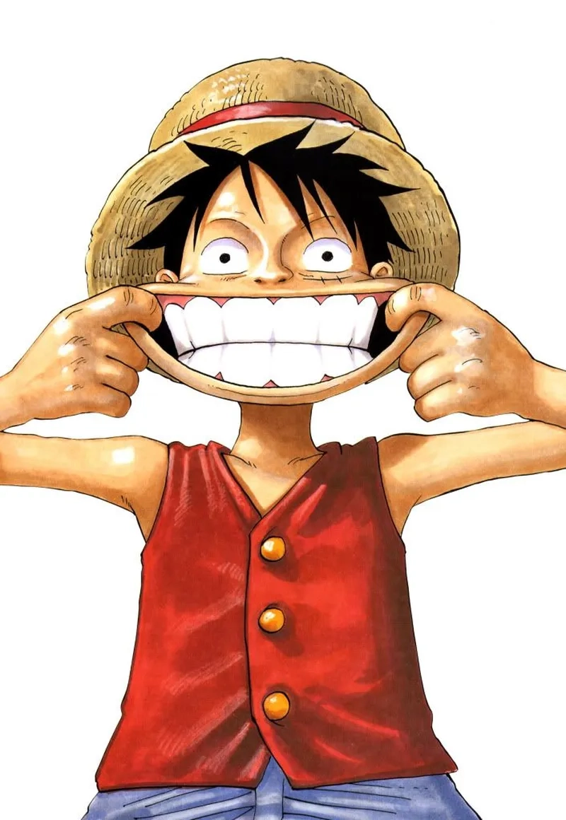 Luffy cười rạng rỡ nhất
