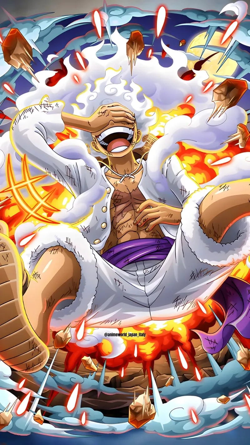 Monkey D Luffy Gear 5 chính thức xuất hiện