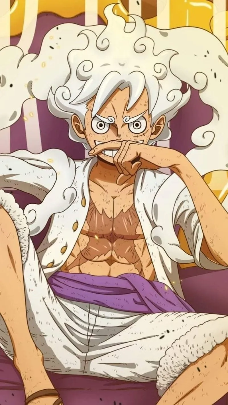 Cách vẽ Luffy Gear 5 đơn giản tại nhà