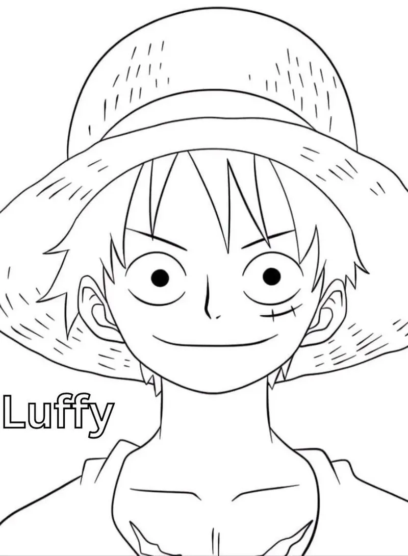 Cách vẽ Luffy đơn giản cực nhanh