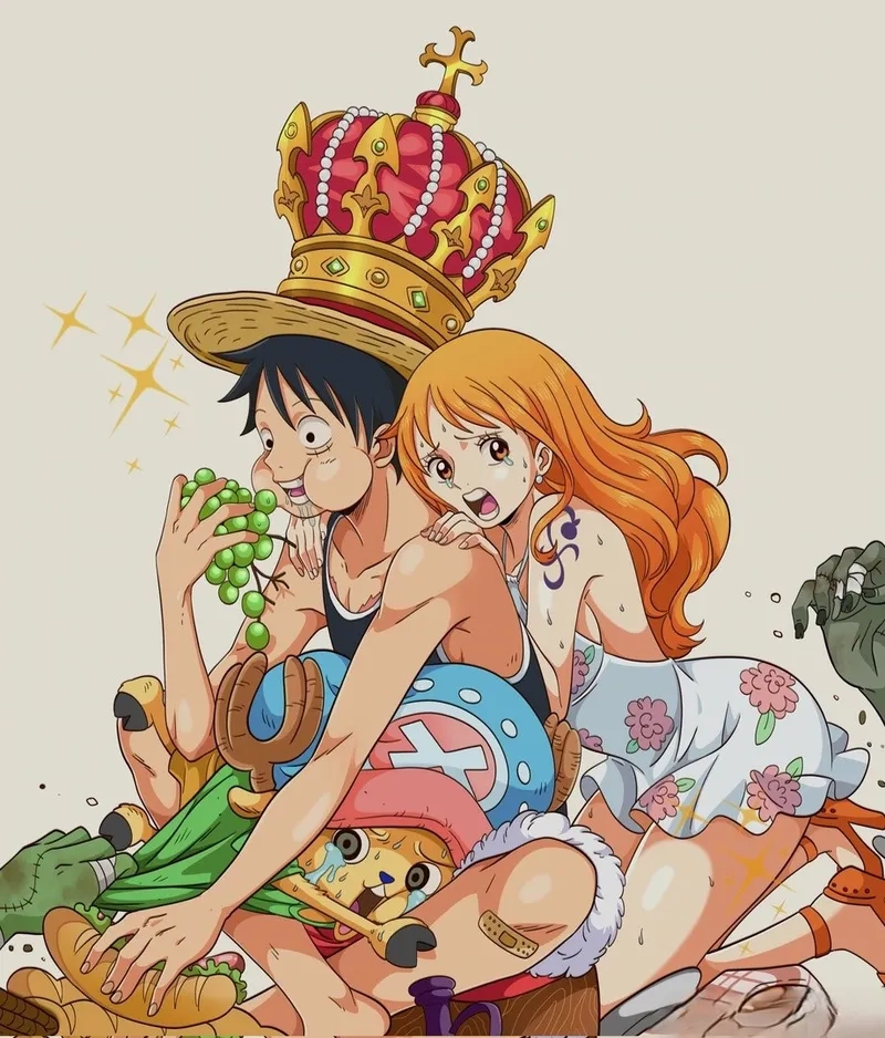 Những khoảnh khắc dễ thương giữa Luffy and Nami ai cũng yêu thích