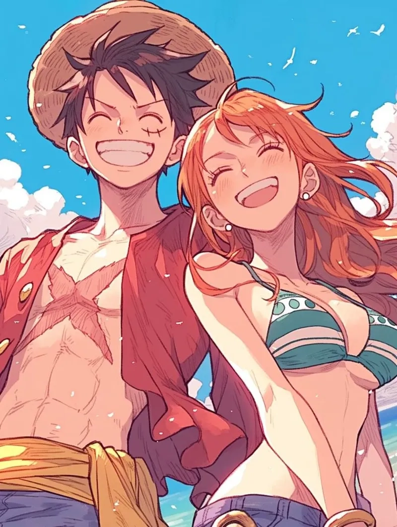 Hành trình đồng hành giữa Luffy Nami đầy cảm xúc
