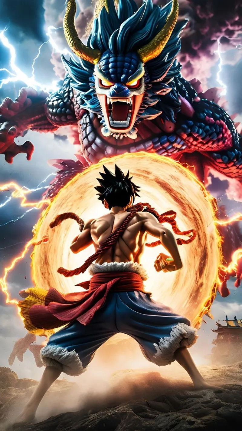 Lý do khiến Luffy Kaido trở thành trận huyền thoại
