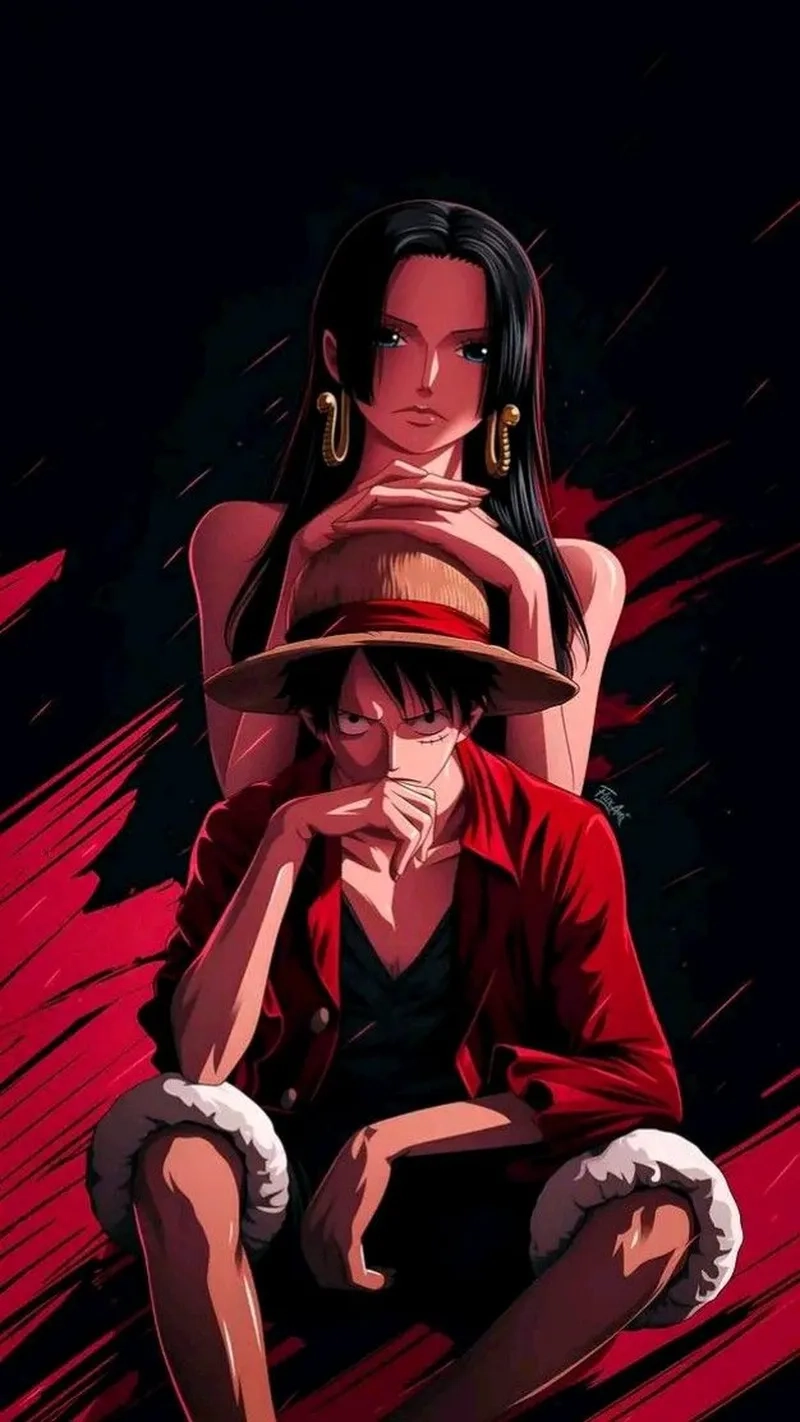 Giải mã tình cảm giữa Luffy Boa Hancock có thật không