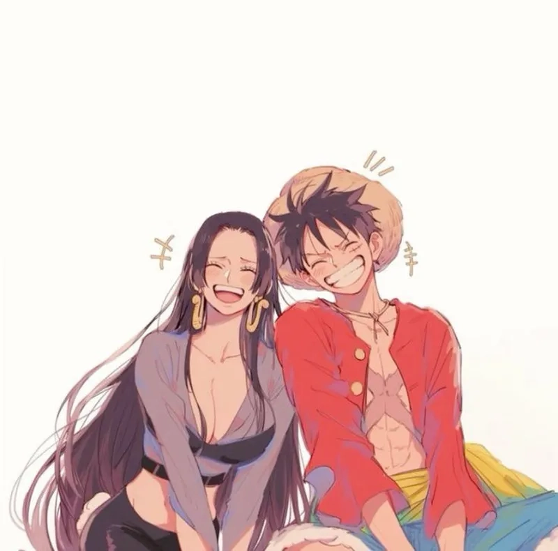 Fan thích thú trước cảnh Boa Hancock x Luffy siêu dễ thương