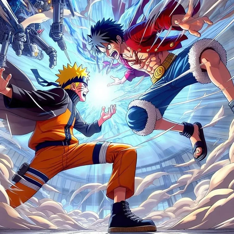 Cuộc chiến giả tưởng Naruto Luffy Goku khiến fan loạn