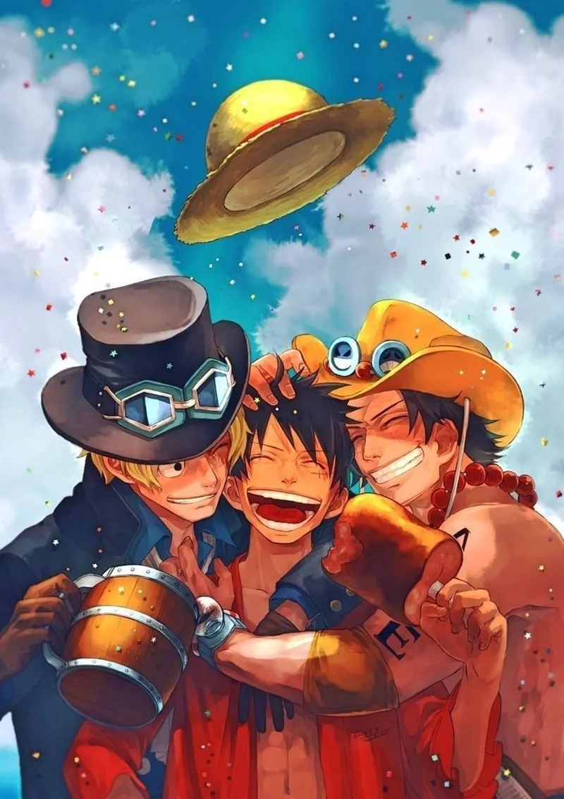 Tình huynh đệ của Luffy x Ace x Sabo khiến ai cũng xúc động