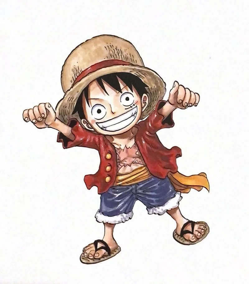 Tạo điểm nhấn avatar với luffy chibi ngầu không đụng hàng