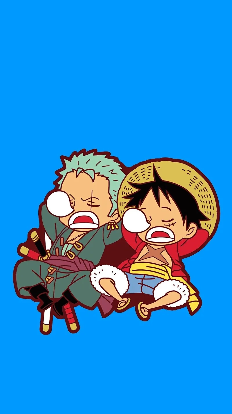 Hình nền cute luffy chibi khiến tim bạn tan chảy