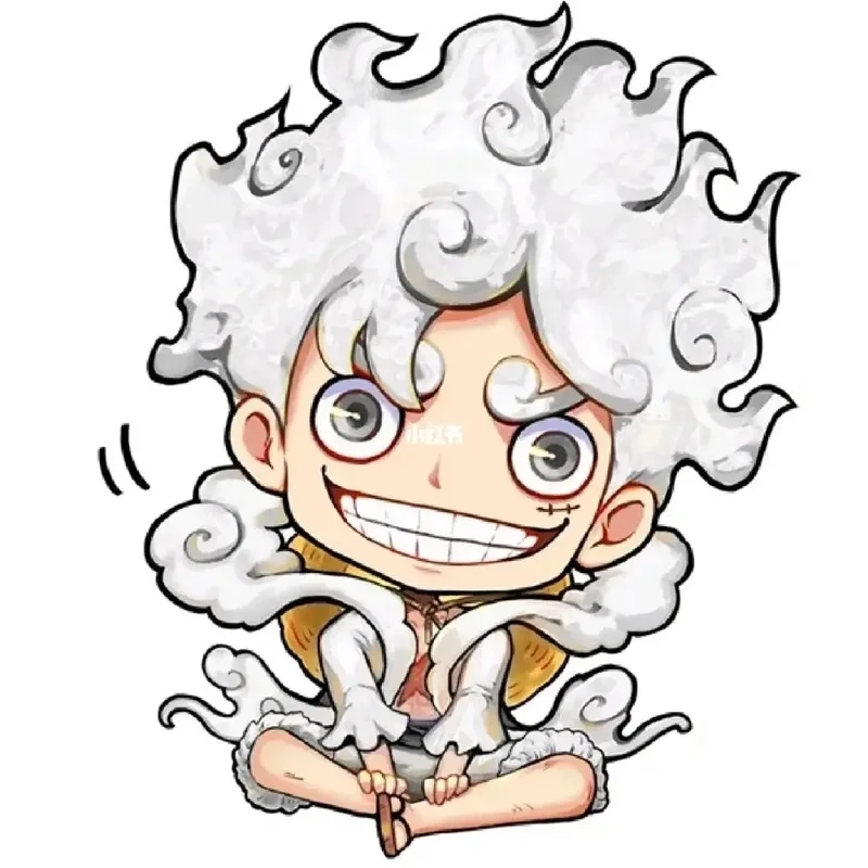 Không thể ngừng ngắm luffy gear 5 chibi cute quá đỗi đáng yêu