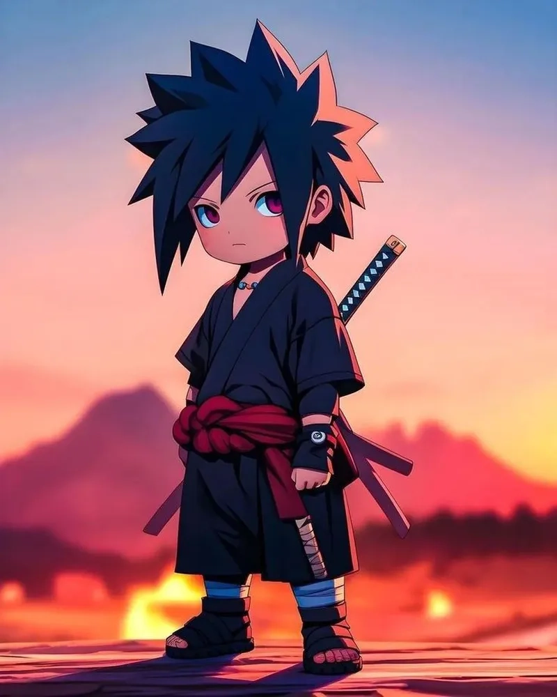 Dễ thương hết nấc với phiên bản chibi Madara