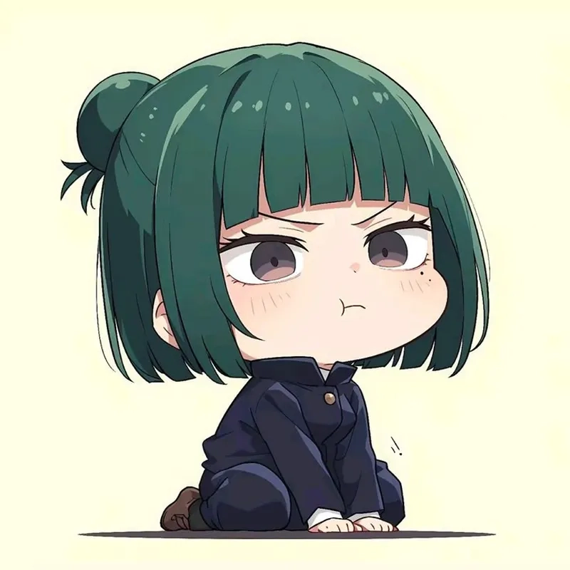 Maki chibi cực kỳ dễ thương trong mọi phong cách vẽ