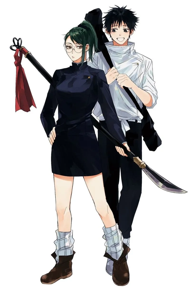 Yuta x Maki fanart thể hiện mối quan hệ đặc biệt giữa họ