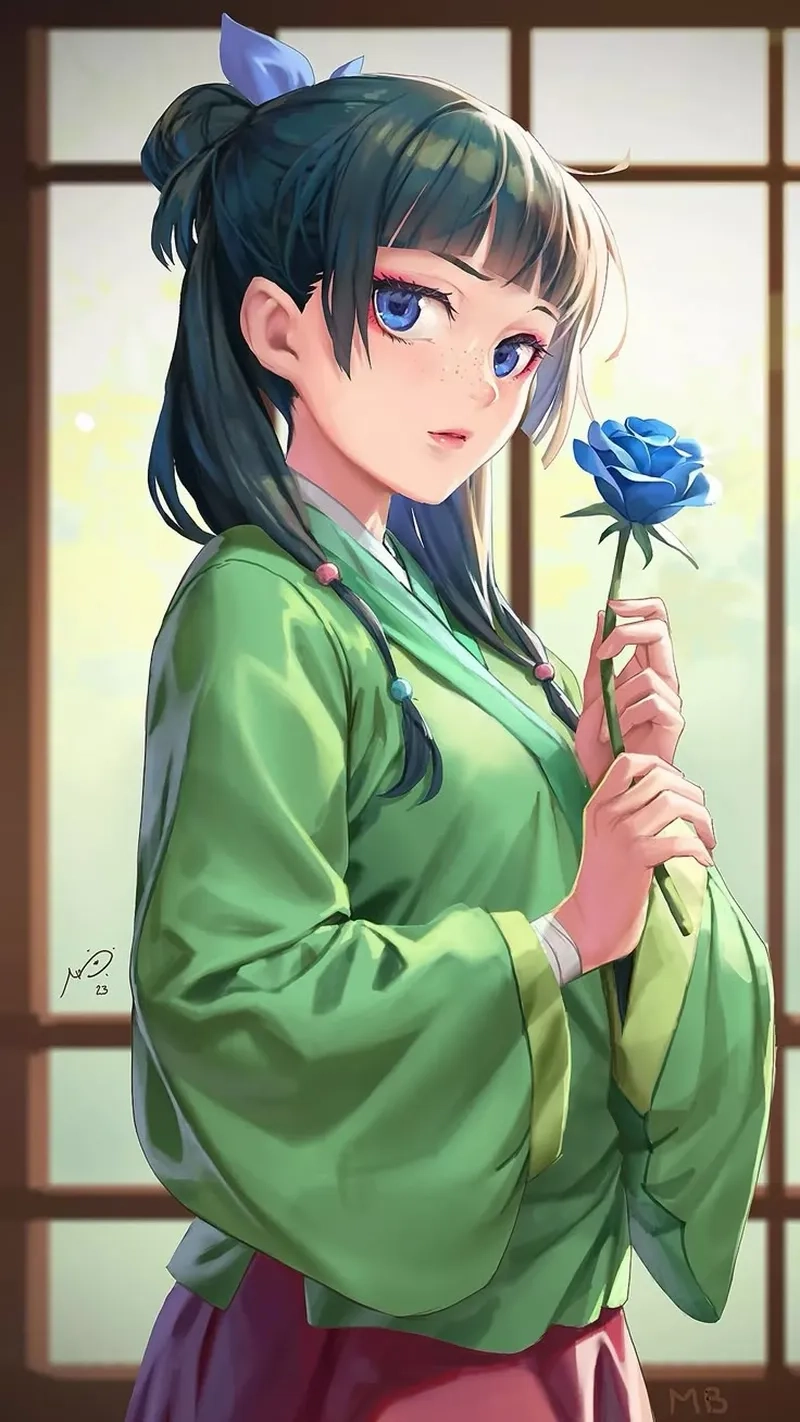 Màu sắc cổ trang nổi bật trong anime Mao Mao