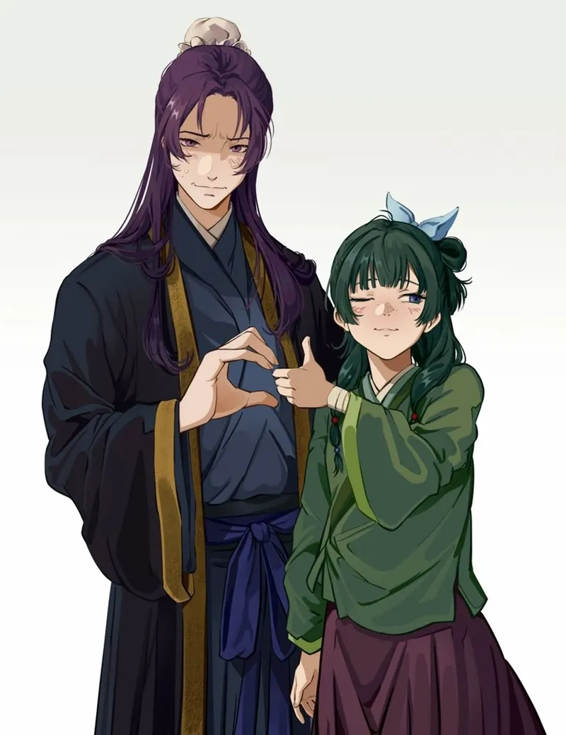 Cặp đôi Maomao and Jinshi đang gây sốt trong fanfic