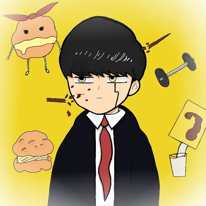 Mashle chibi cực kỳ dễ thương cho fan anime không thể bỏ qua