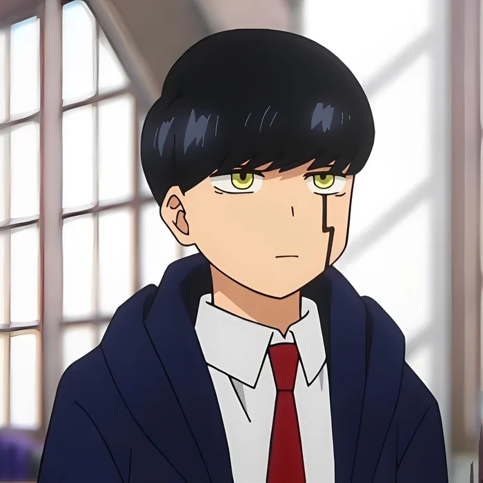 Mashle chibi face với những biểu cảm ngọt ngào và dễ thương