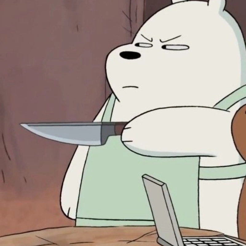 Ý nghĩa của meme cầm dao