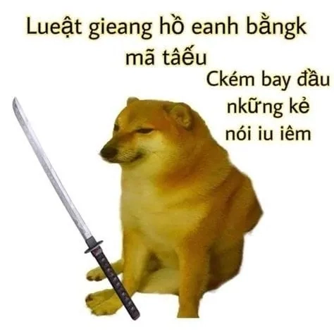 Cheems meme template giúp bạn chế ảnh cực sáng tạo