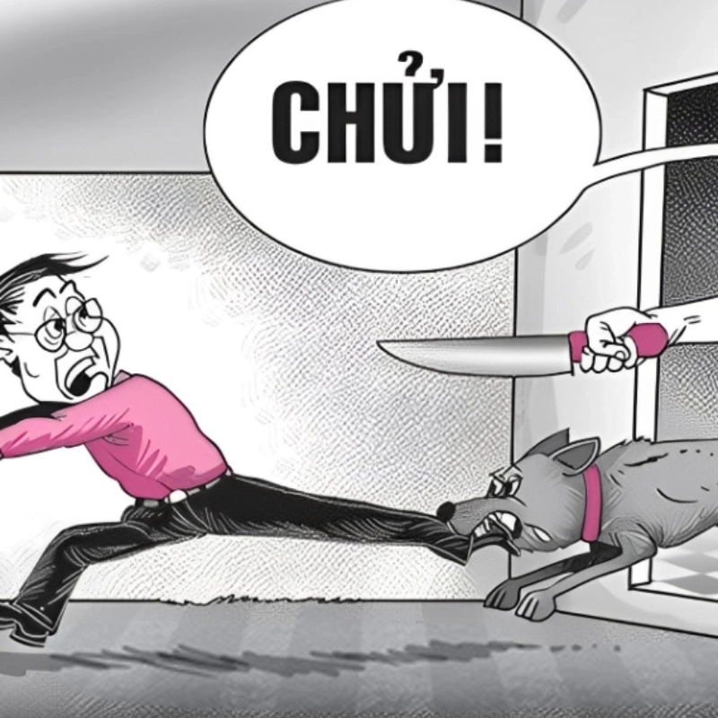 Nghe thấy tiếng sủa, nhưng lại rất dễ thương, meme chó sủa này đáng để chia sẻ