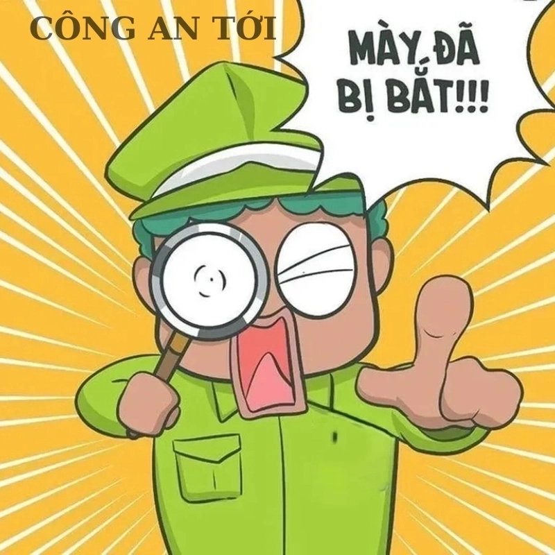 Công an vào cuộc meme cực hợp trend drama online