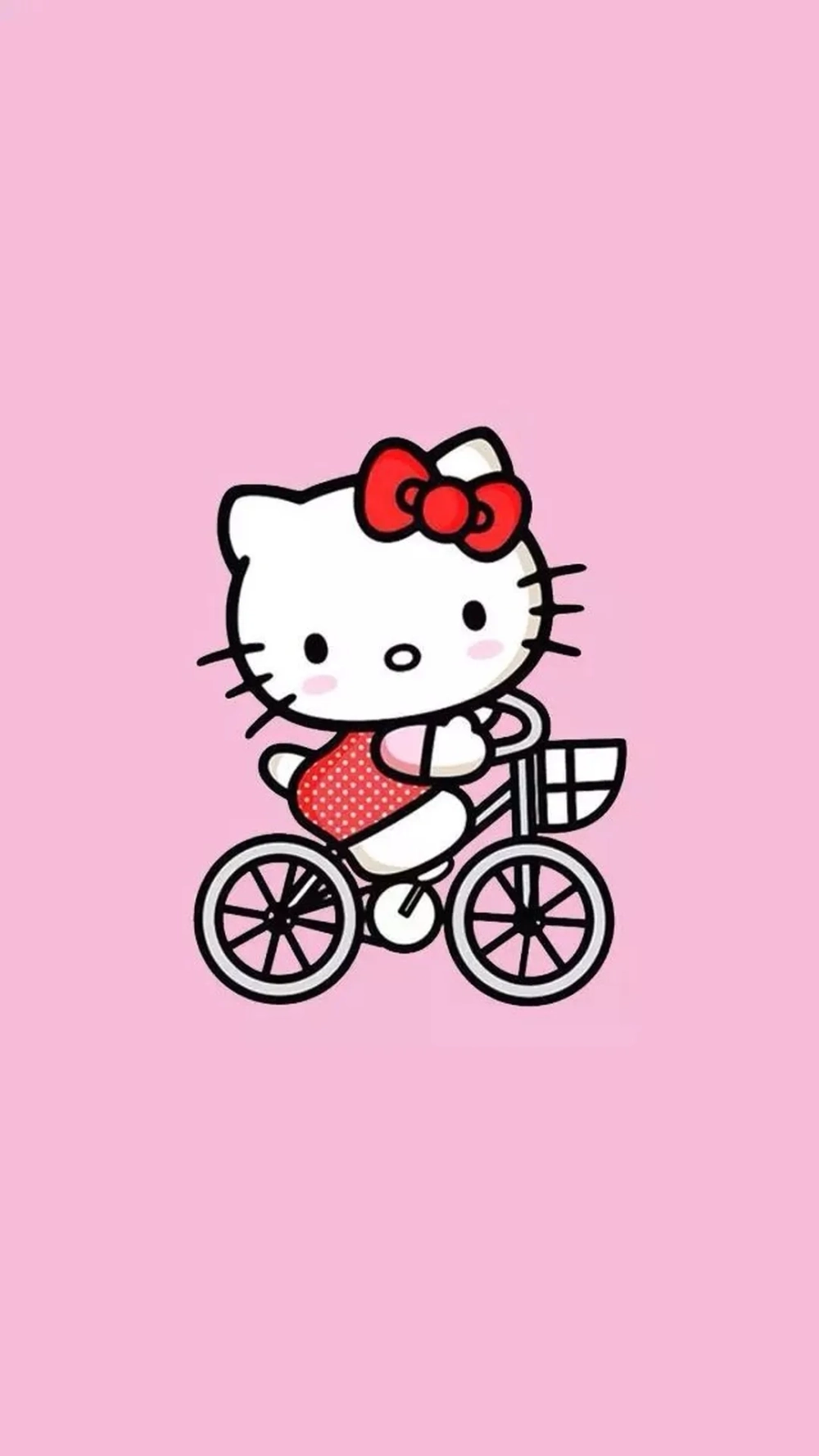 Tranh tô màu Hello Kitty siêu dễ thương cho bé tập tô mỗi ngày