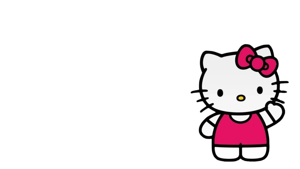 Tranh tô màu meo Kitty đáng yêu phù hợp cho trẻ mầm non