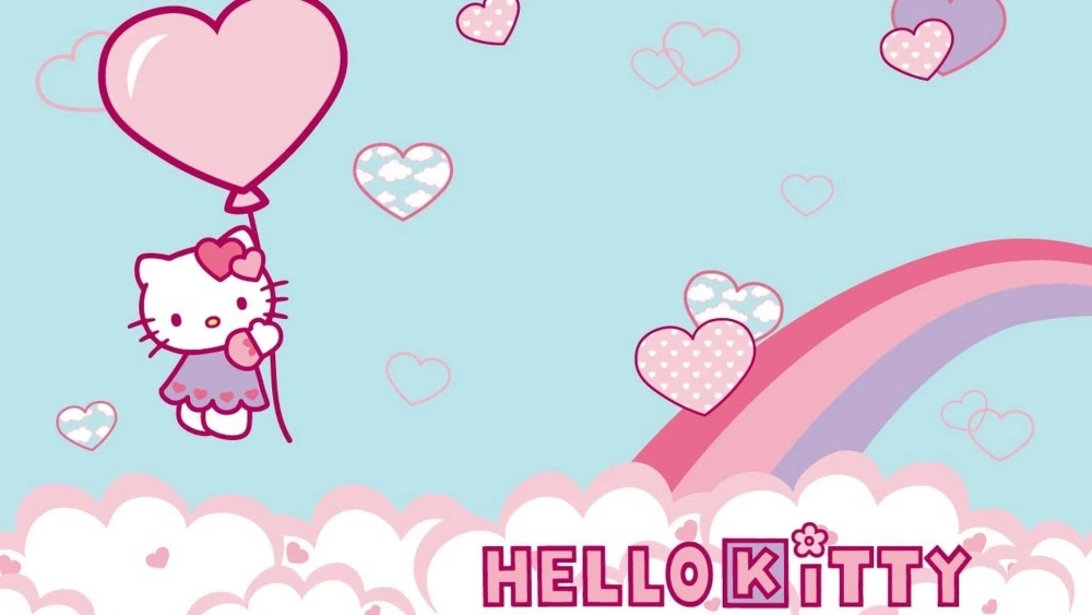 Tranh tô màu công chúa Hello Kitty hình Kitty váy xinh cho bé gái yêu thích