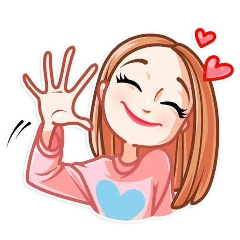 Ảnh thả tim cute lan tỏa yêu thương dễ thương từng nhịp