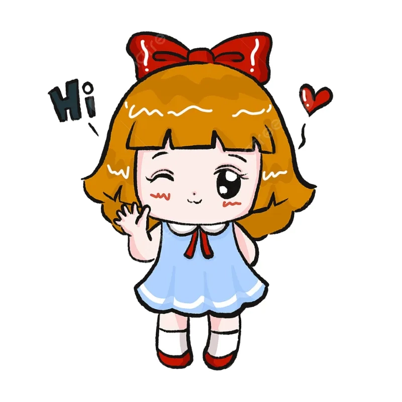 Hình ảnh thả tim cute siêu dễ thương để gửi crush