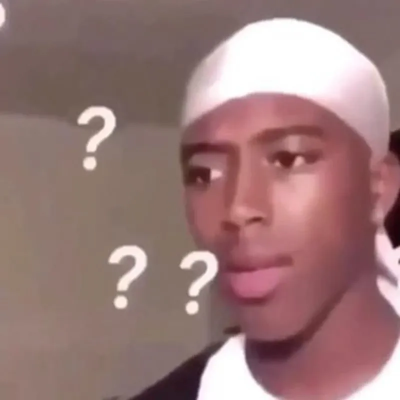 Meme ko hiểu với biểu cảm thắc mắc
