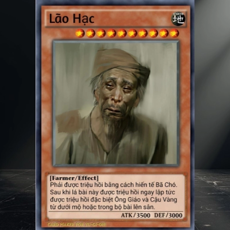 Lá bài Yu-Gi-Oh meme remix chuẩn phong cách bựa