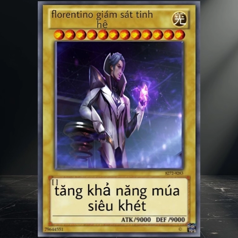 Lá bài Yu-Gi-Oh meme remix chuẩn phong cách bựa