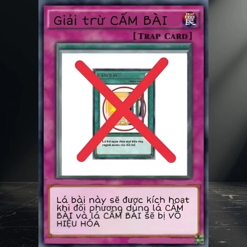 Ảnh lá bài meme chế siêu hài, cực dễ gây nghiện