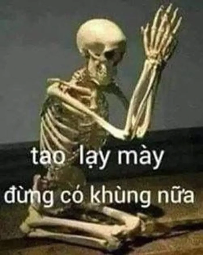 Meme quỳ là một cách để bày tỏ sự tôn trọng mạnh mẽ và sự khiêm nhường