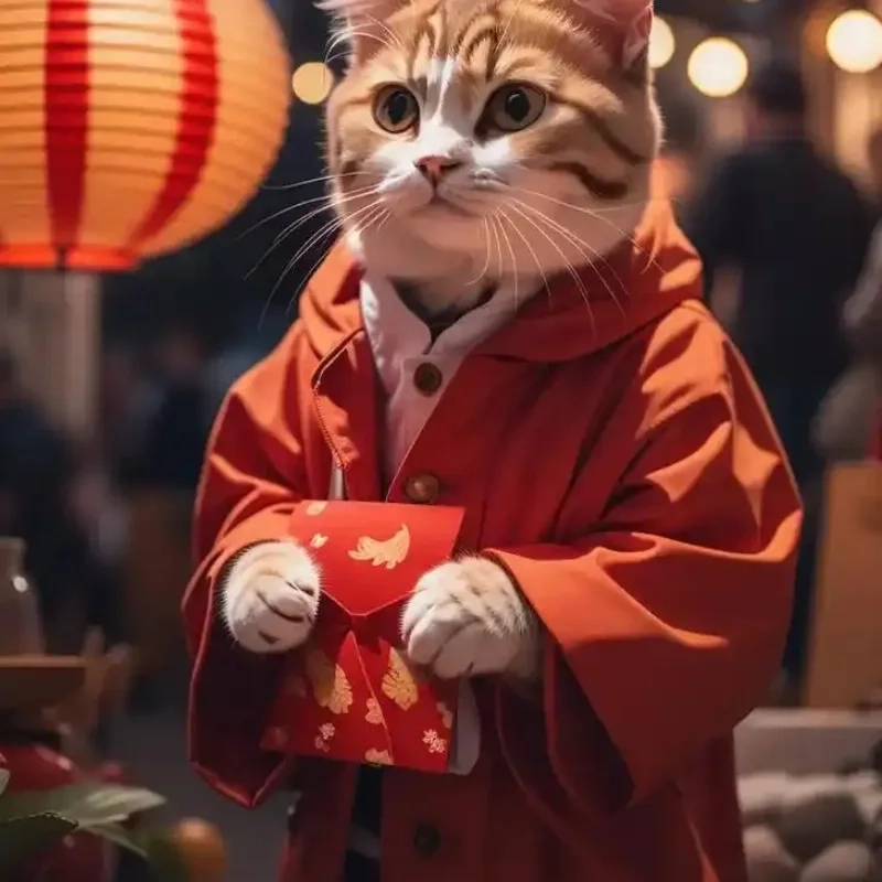 Tận hưởng tết cùng ảnh mèo hài hước khiến ai cũng cười