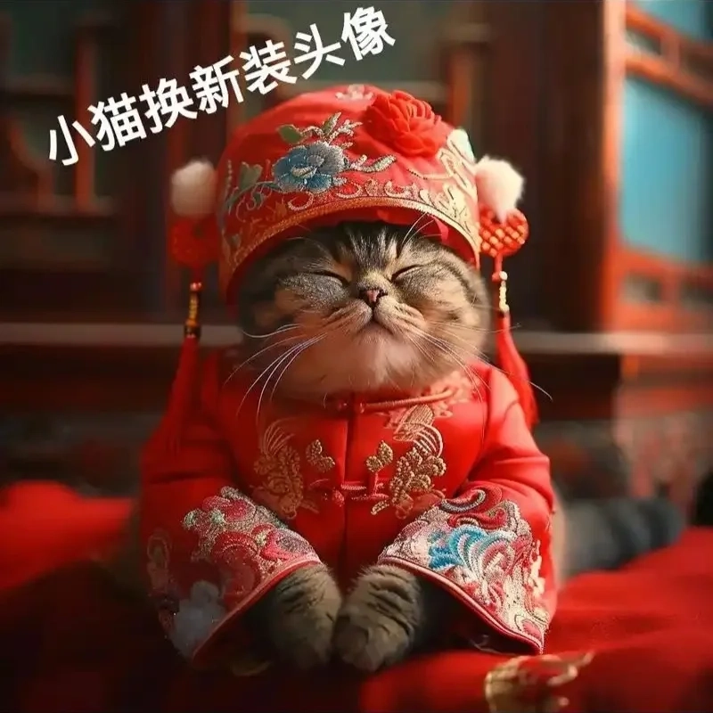 Mở hội cười đầu năm với bộ mèo ăn tết meme siêu hot