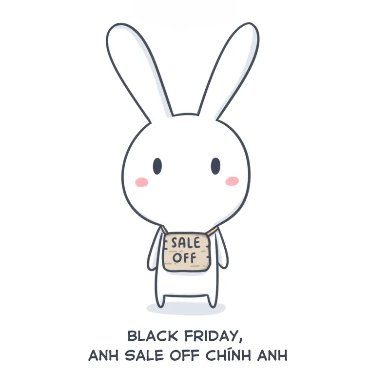 Meme thỏ trắng đại ca, biểu cảm hài hước bá đạo