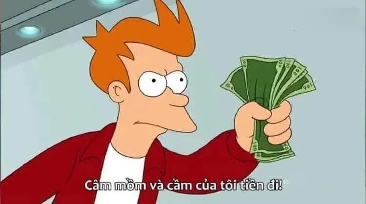 Meme vay tiền không chỉ hài mà còn đúng tâm trạng thời đại