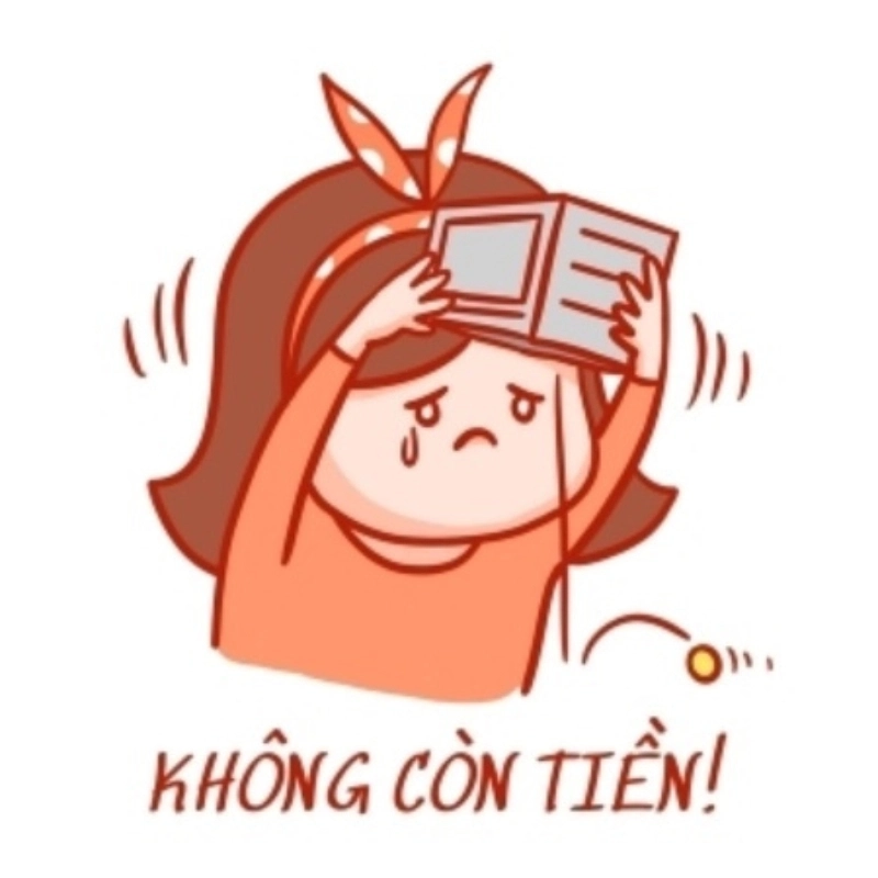Tâm trạng cuối tháng không thể thiếu meme hết tiền