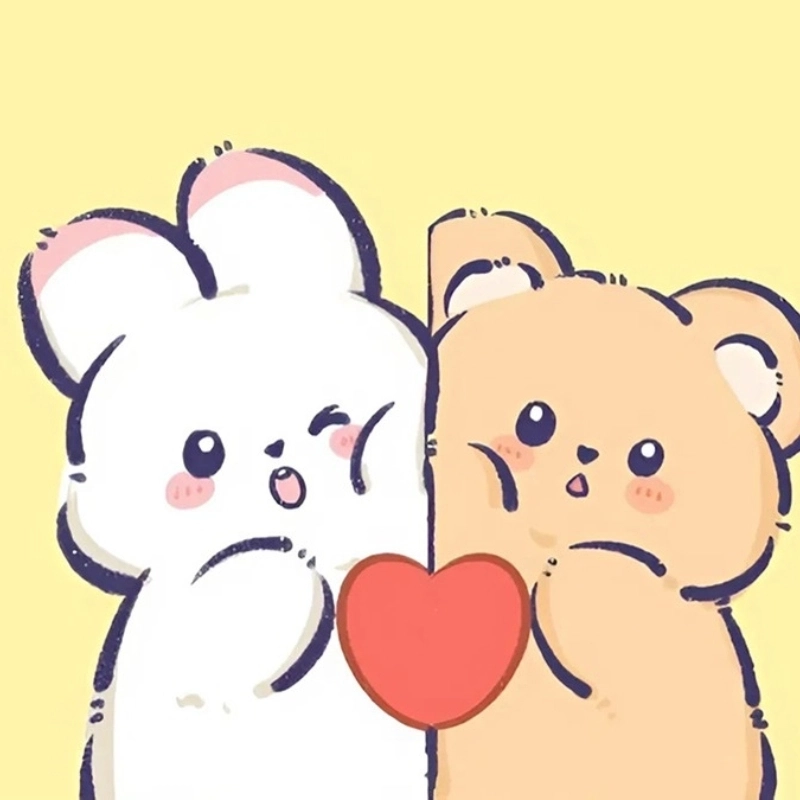 Ảnh meme cute tình yêu sẽ mang lại cảm giác ngọt ngào và dễ thương!