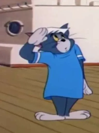 Meme mèo Tom báo công an hài hước bất ngờ
