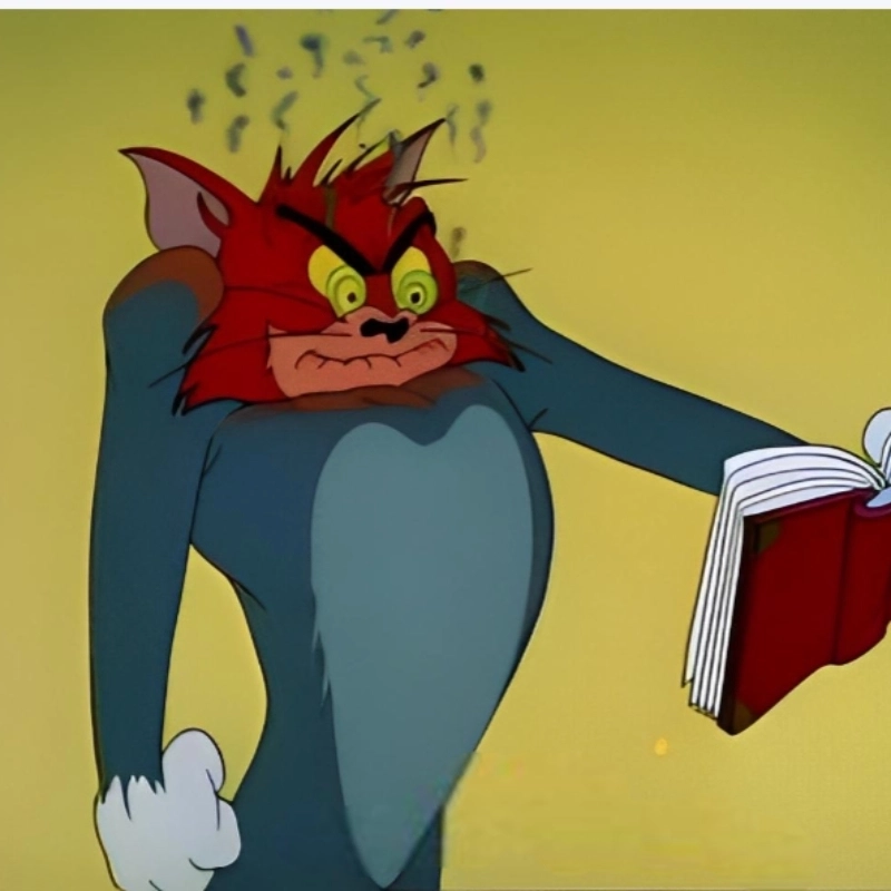 Meme Tom tức giận cực đỉnh khi mèo không thể chịu nổi Jerry