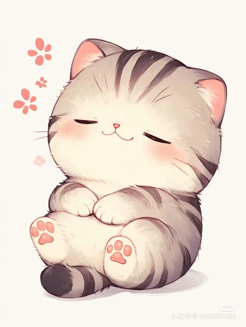 Đốn tim mọi tín đồ với mèo chibi siêu cấp đáng yêu