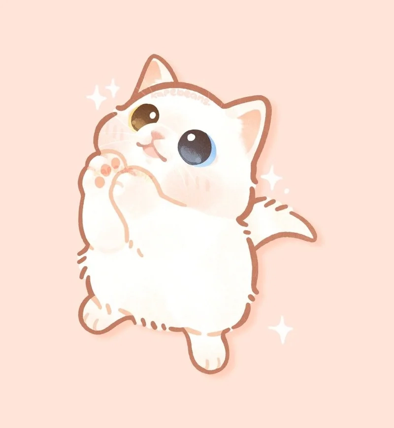 Mỗi khoảnh khắc đều thêm dễ thương nhờ con mèo chibi