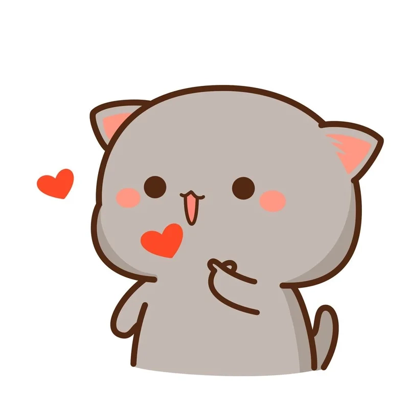 Vạn người mê trước những hình mèo chibi siêu cưng