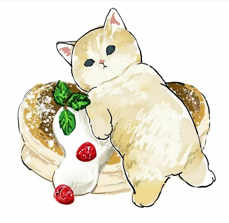 Ai mê chibi con mèo thì lưu ngay album này vào máy