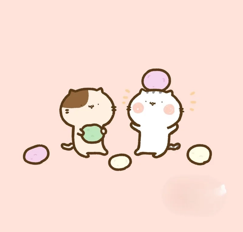 Top trend hình con mèo cute chibi đang gây sốt TikTok